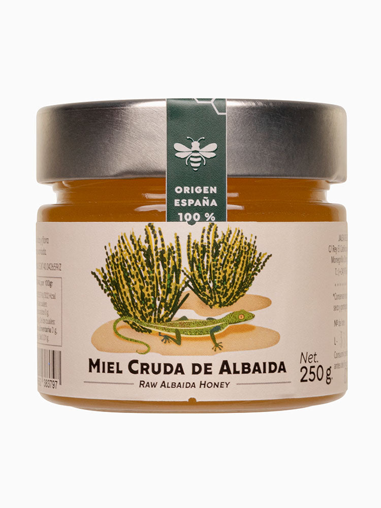 Miel cruda de Albaida tarro de 250 gramos