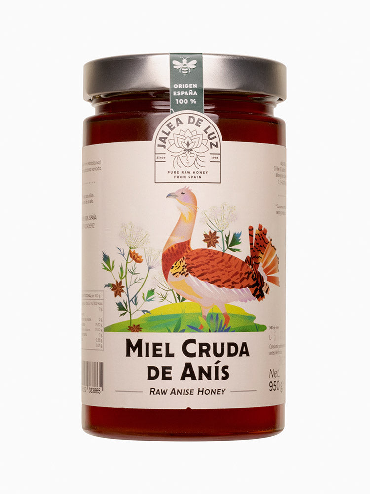 Miel cruda de Alta Montaña tarro de 950 gramos