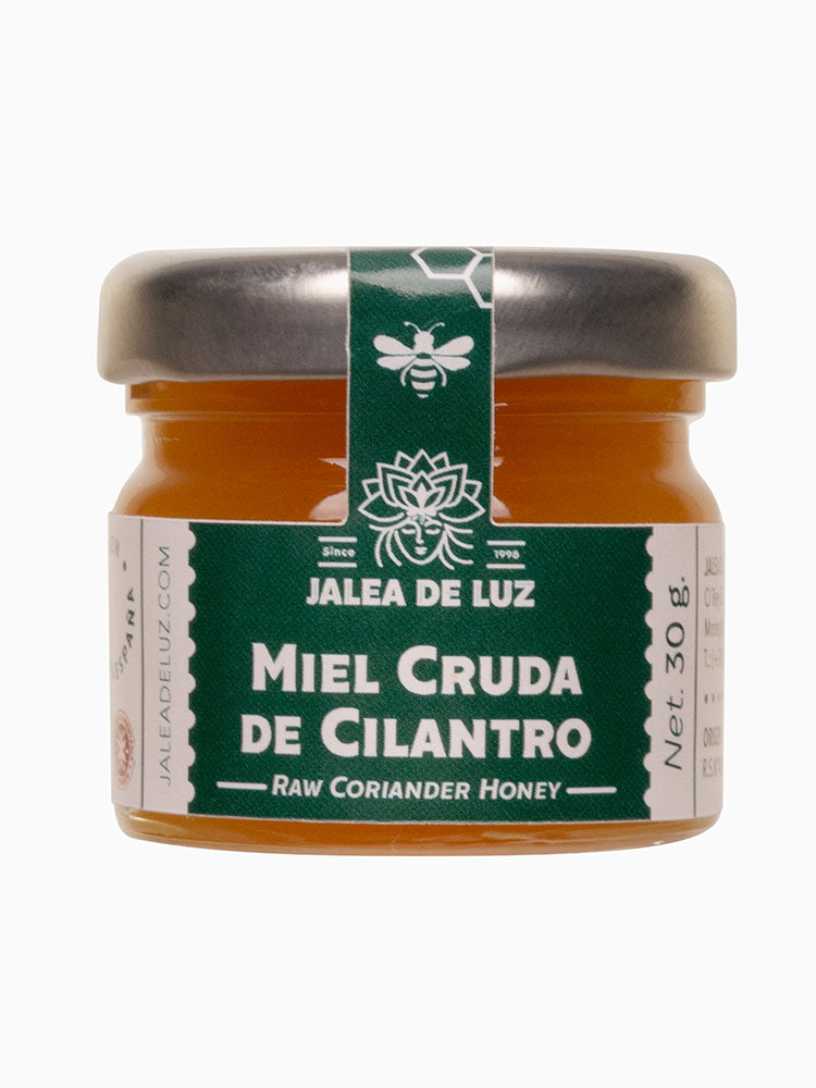 Miel cruda de Cilantro tarro de 30 gramos
