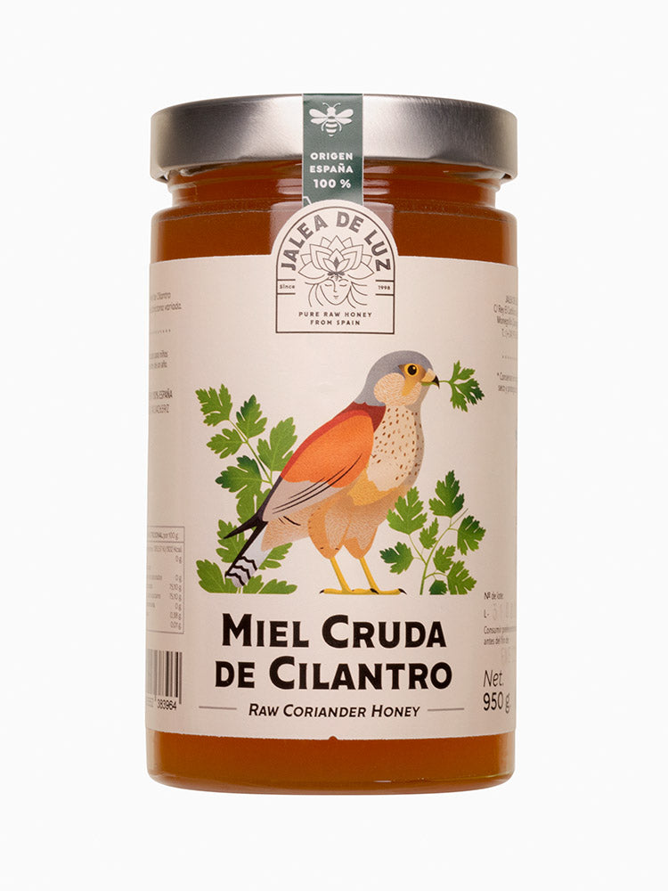 Miel cruda de Cilantro tarro de 950 gramos