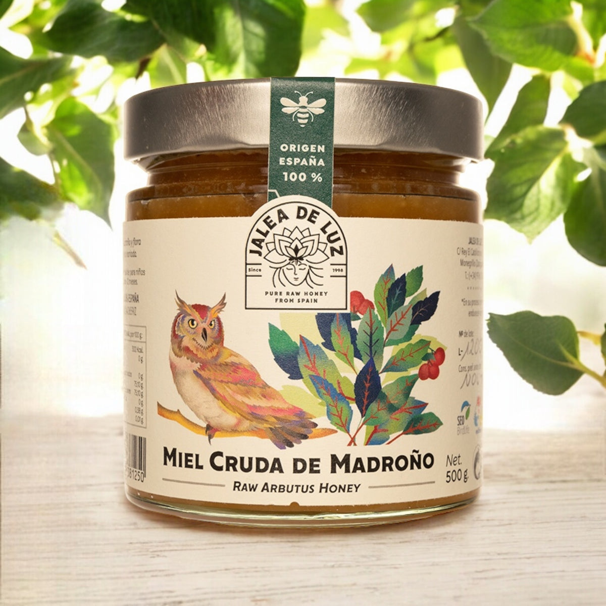 Miel de madroño tarro de 500 gramos