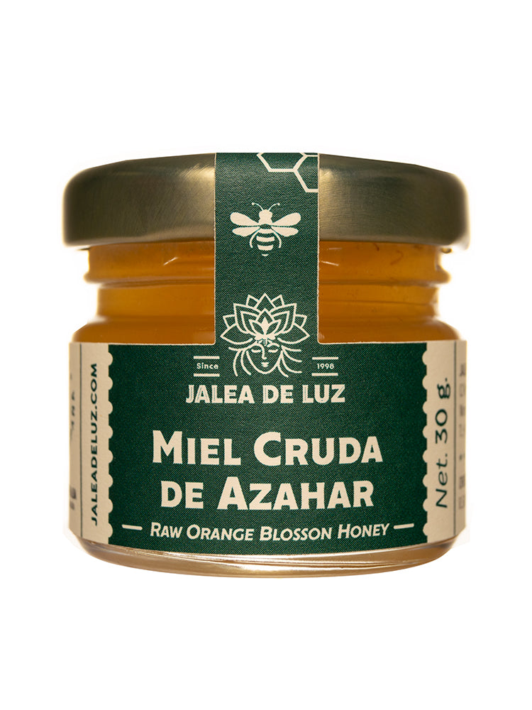 Miel cruda de Azahar tarro de 30 gramos