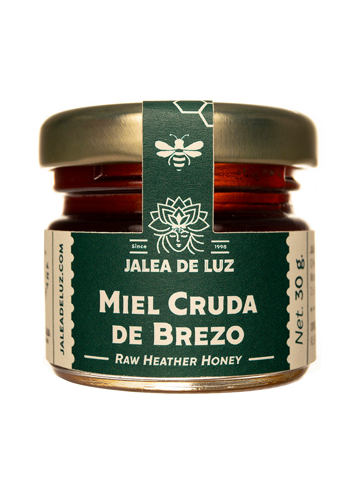 Miel cruda de Brezo tarro de 30 gramos