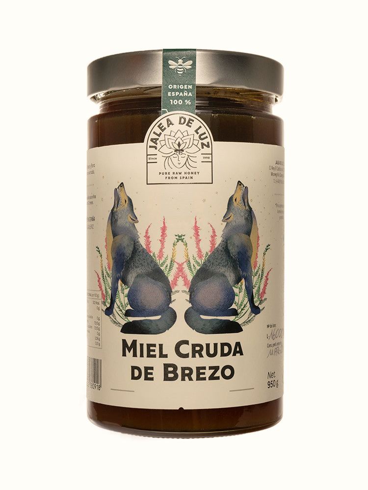 Miel cruda de Brezo tarro de 950 gramos