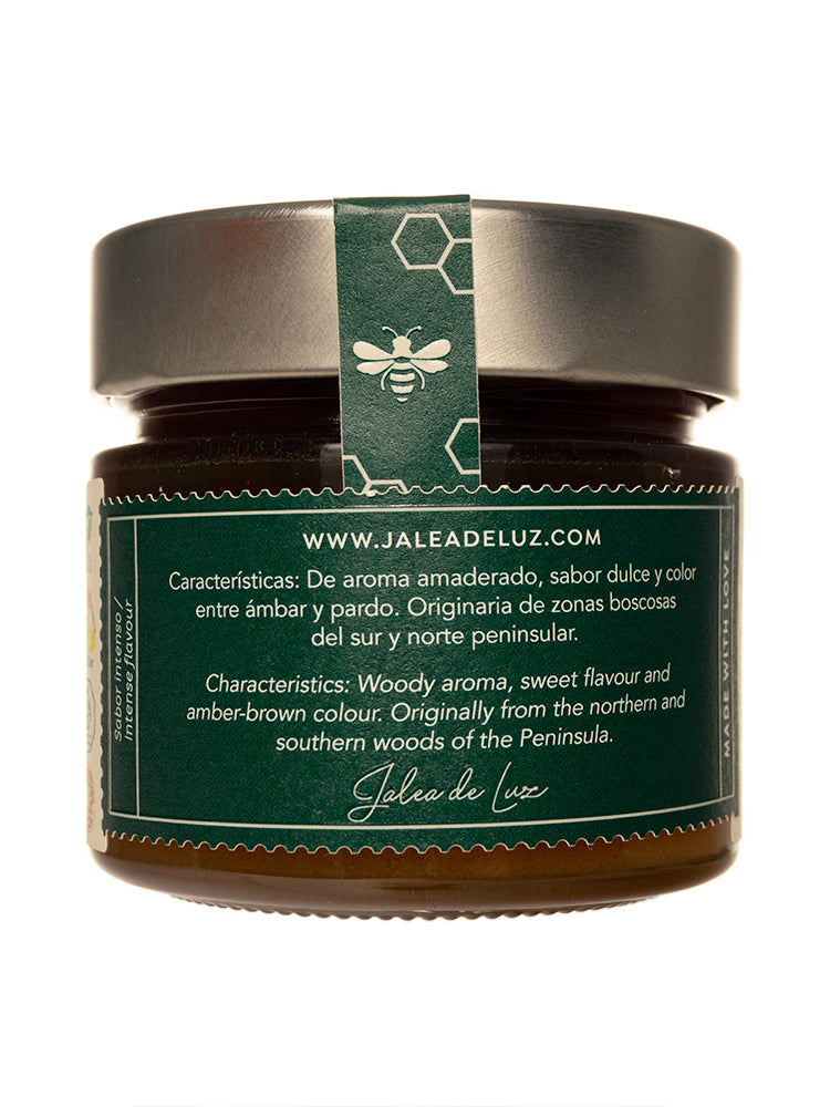 Miel cruda de Castaño tarro de 250 gramos