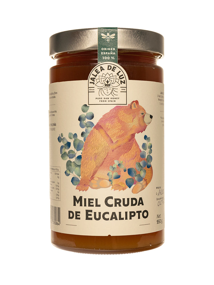 Miel cruda de Eucalipto tarro de 950 gramos