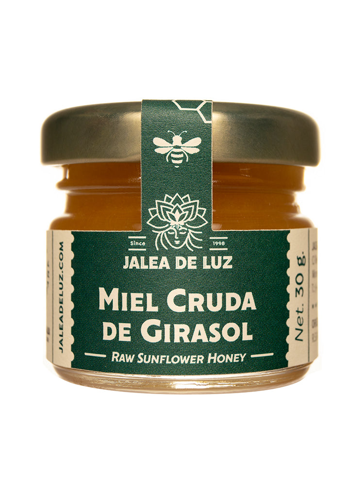 Miel cruda de Girasol tarro de 30 gramos