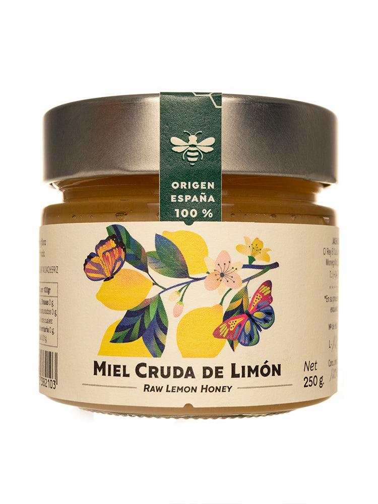 Miel cruda de Limón tarro de 250 gramos