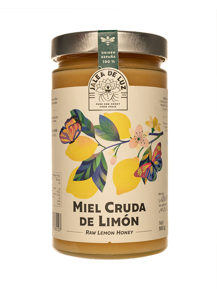 Miel cruda de Limón tarro de 950 gramos