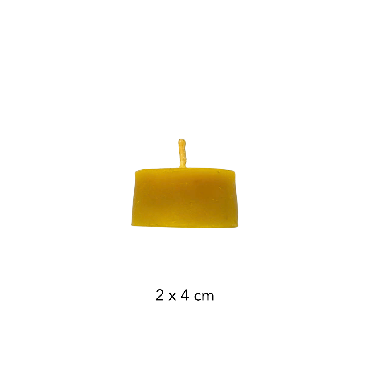 Compact cylinder candle