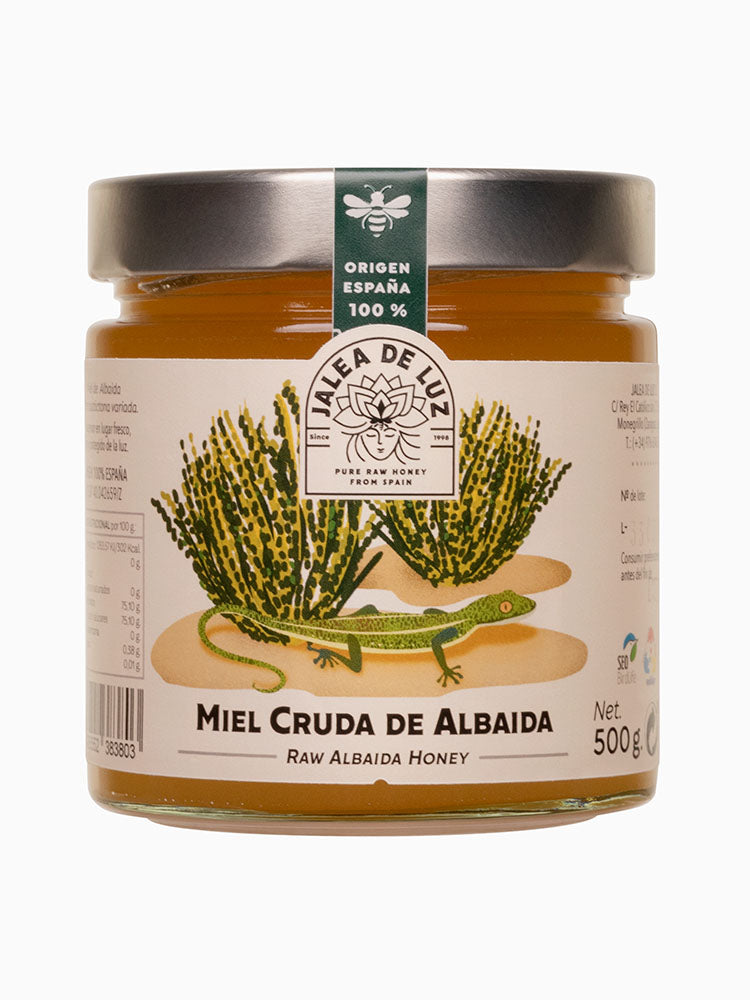 Miel cruda de Albaida tarro de 500 gramos