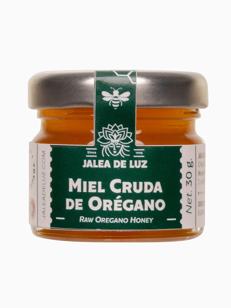 Miel cruda de Orégano tarro de 30 gramos