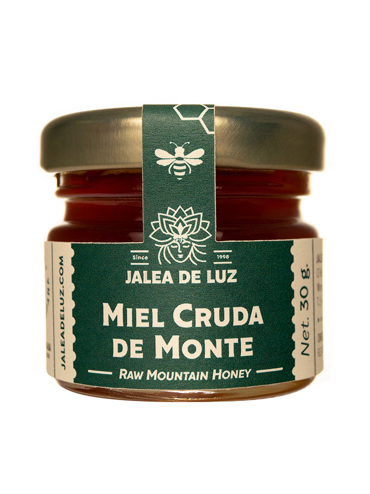 Miel cruda de Monte (Flora Serrana) tarro de 30 gramos