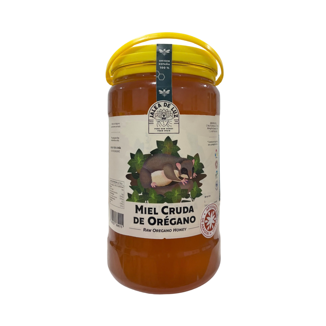 Raw Oregano Honey