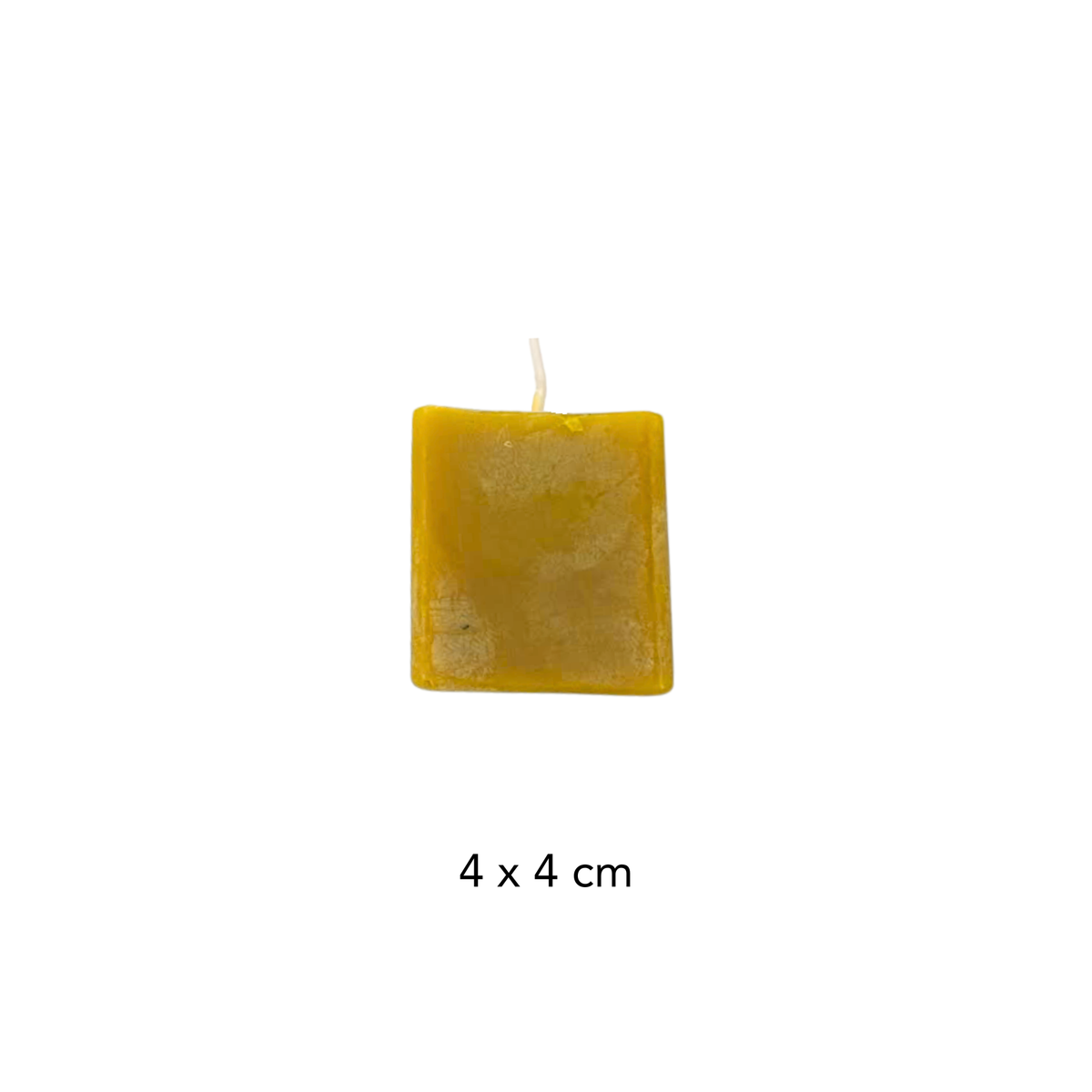 Compact rectangular candle