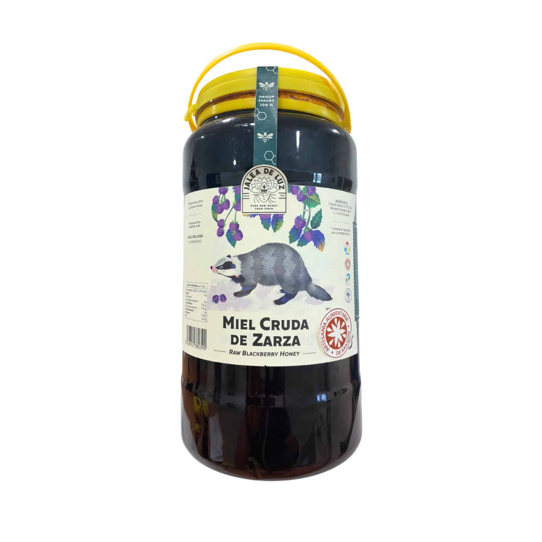 Raw Blackberry Honey