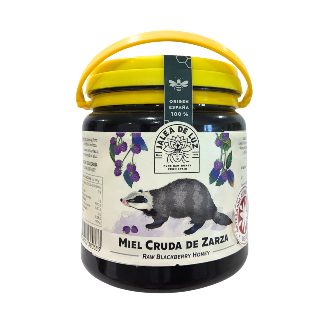 Raw Blackberry Honey