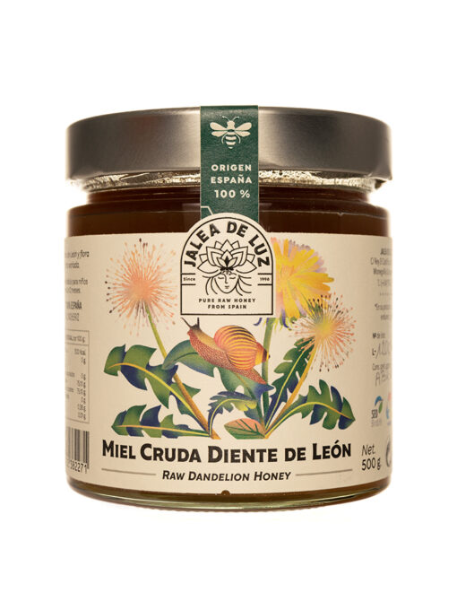 Miel de Diente de León natural 500 gr