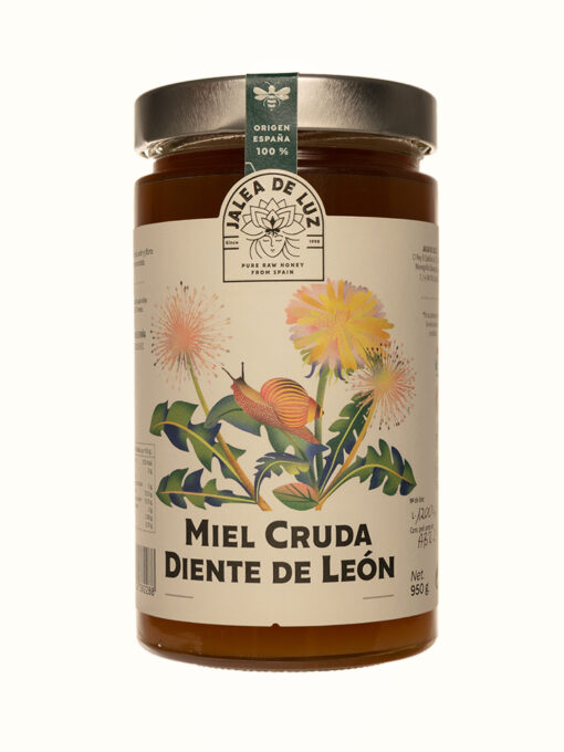 Miel cruda de Diente de León 950 gr
